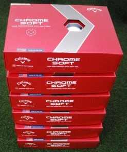 Callaway Chrome Soft 22 Golf Balls - 6 Dozen - NEW