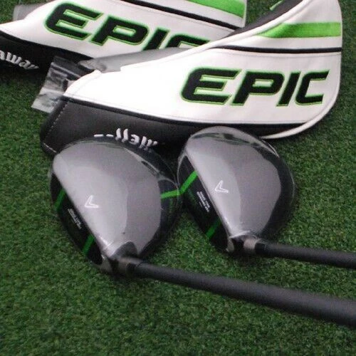 Callaway Epic Max HZRDUS Smoke IM10 60g Regular Flex 3 &5 Fairway Wood SET - NEW - Image 2