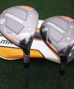 Callaway Mavrik 22 Fairways - 3 AND 5 Wood Matching Set - Stiff Flex - NEW