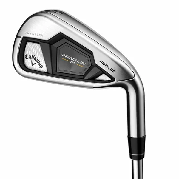 Callaway Rogue ST Max OS Steel Irons 5/PW/UW/SW Gents RH